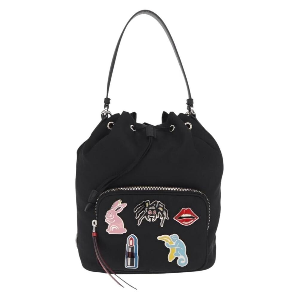 Prada Nylon Handbag Black
